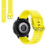 Suitable for Samsung Galaxy Watch Active2 Solid Color Silicone Strap 20/22mm Universal Strap - V.I.P Digital Presence