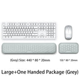 Keyboard mouse wrist rest ergonomic office typing protect relax wrist memory foam mouse pad computer notebook mouse pad