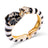 European and American fashion jewelry elephant enamel oil drip alloy open bracelet - V.I.P Digital Presence