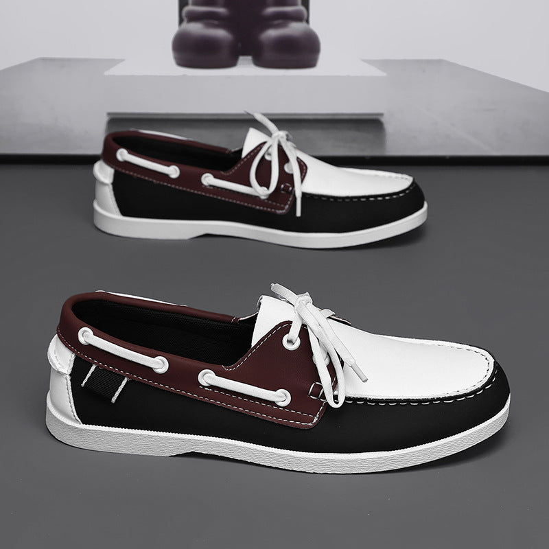 Casual Summer Men's Belted British Style Versatile Loafer Breathable Leisure Work Commuting Lazy Shoes - V.I.P Digital Presence