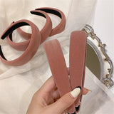 Velvet sponge wide edge headband - V.I.P Digital Presence