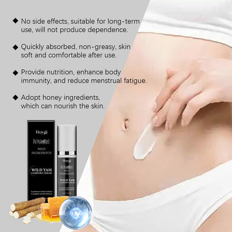 Wild Yam Body Care Cream Gently Moisturizes Women's Skin And Nourishes Body Care Cream - V.I.P Digital Presence