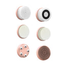 6-In-1 Hot And Cold Facial Cleanser Display Cleansing Brush Ultrasonic Facial Cleanser Pore Cleaning Silicone Beauty Instrument - V.I.P Digital Presence