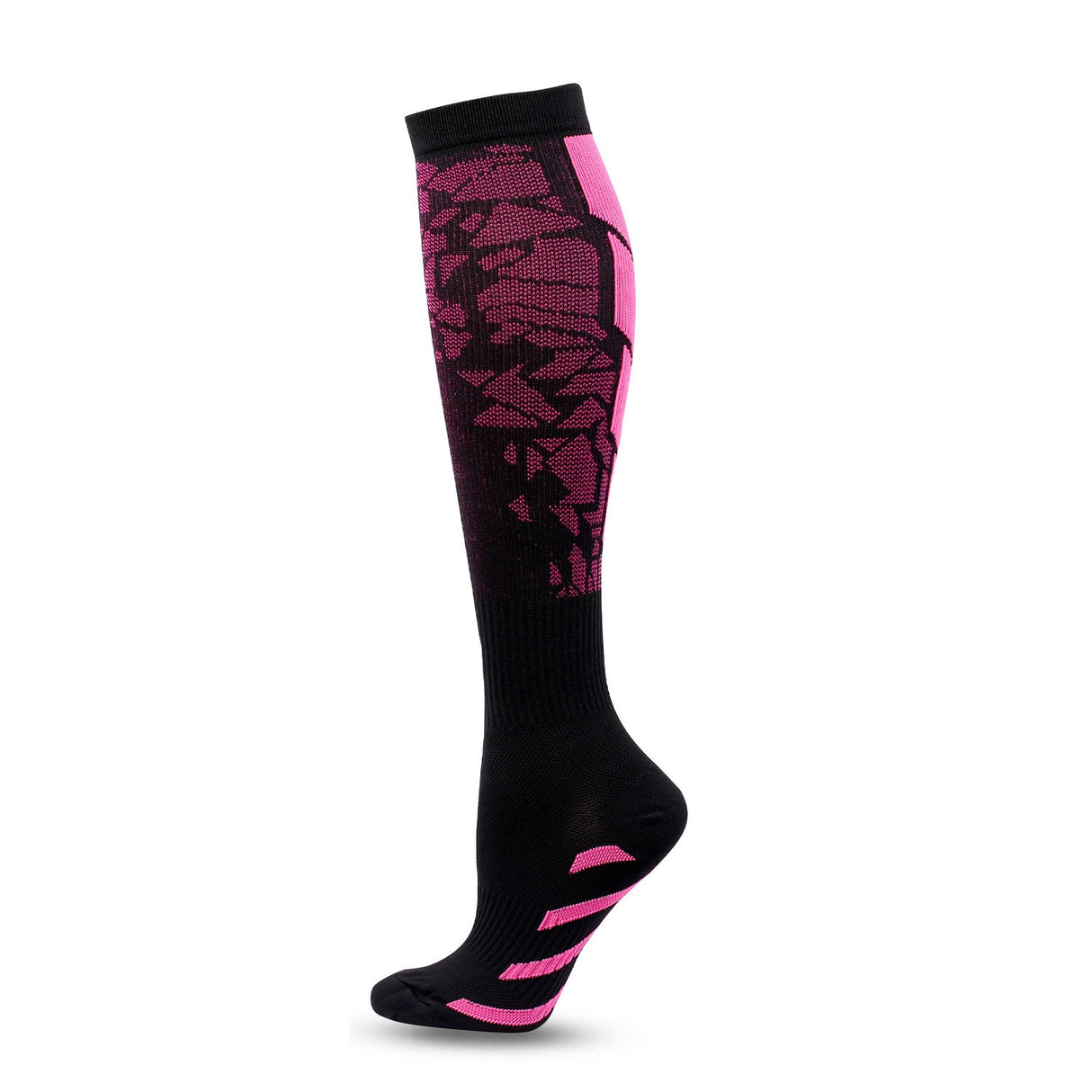 Valentine's Day Hot selling Pressure Socks Set with Black Heart Shaped Calf Socks and Heart Shaped Running Socks - V.I.P Digital Presence