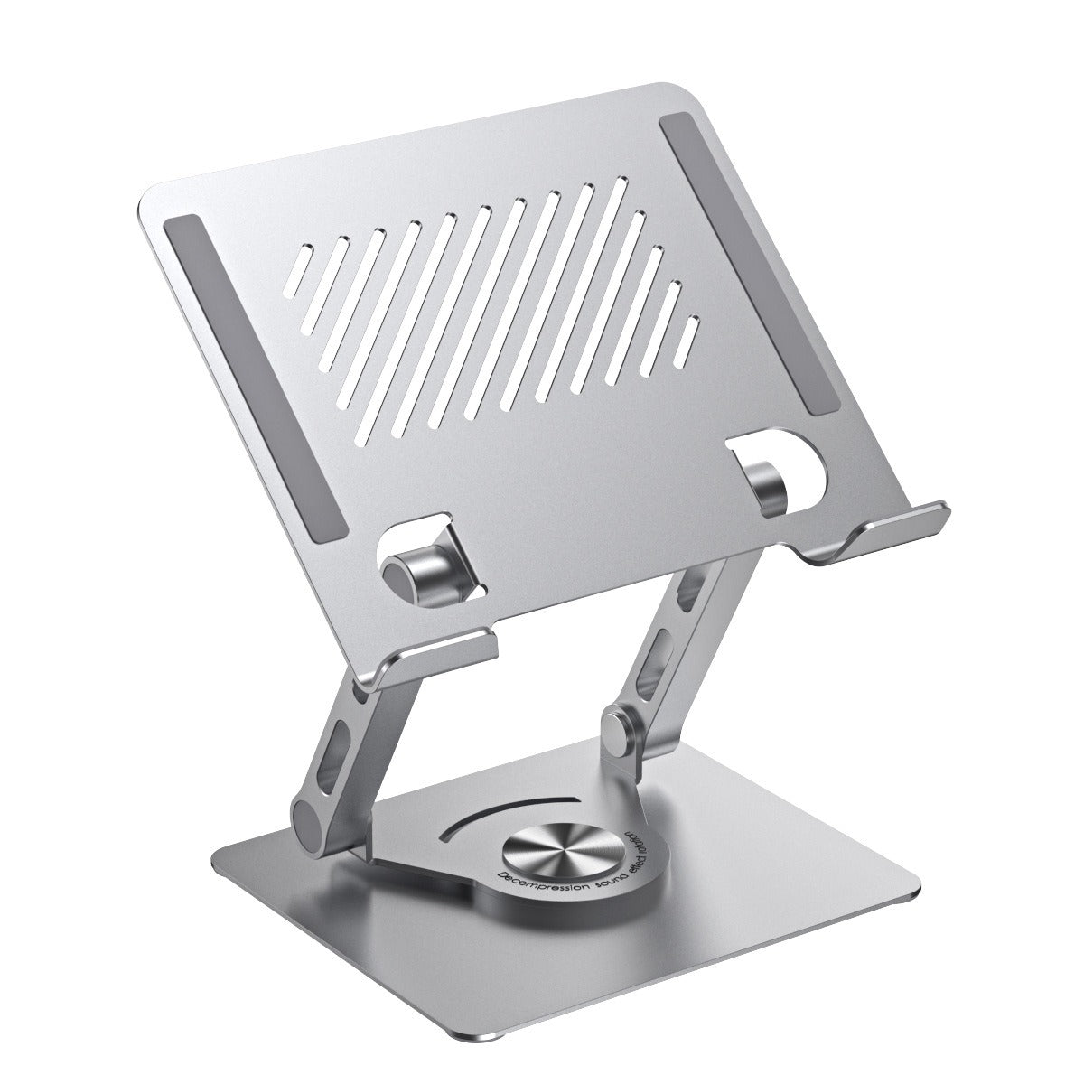 Dual arm support tablet stand with infinite adjustment, rotation, folding, heat dissipation, gaming phone stand - V.I.P Digital Presence