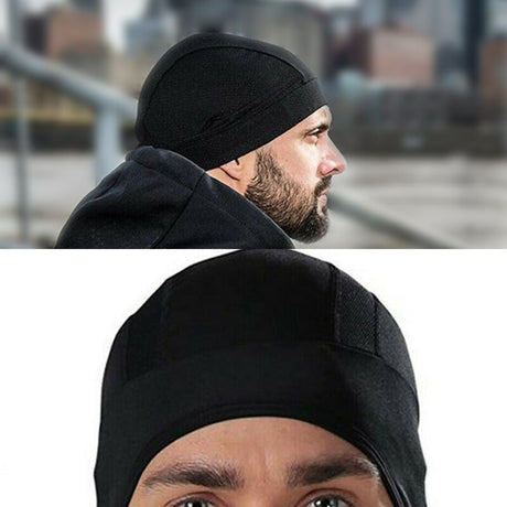 Motorcycle Moisture Wicking Cooling Skull capacete para moto Cap Motorcycle Helmet Inner Liner Beanie Motocross Helmet Open Face - V.I.P Digital Presence