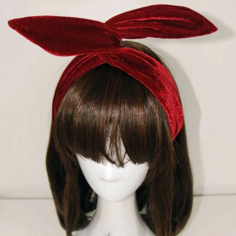Fabric butterfly knot headband cute rabbit ear headdress headband and headband - V.I.P Digital Presence
