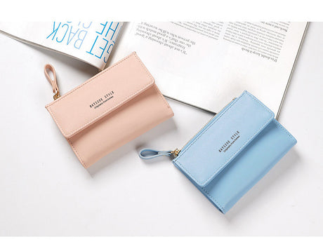 Women's Short Wallet Women's Wallet New Korean Version Small Wallet with Multiple Card Positions - V.I.P Digital Presence
