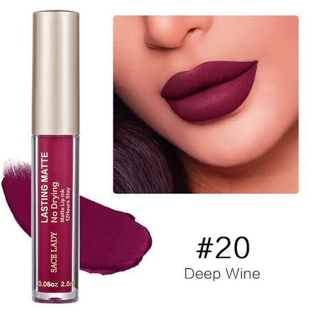 Make Up Waterproof Nude Lipstick Long Lasting Liquid Matte Lipstick Kit Lip Gloss Cosmetics Lipgloss Lip Makeup - V.I.P Digital Presence