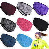 Protectores auditivos de felpa y vellón de gran venta para deportes, correr, ciclismo, protección térmica, diadema, banda para la cabeza y orejeras.