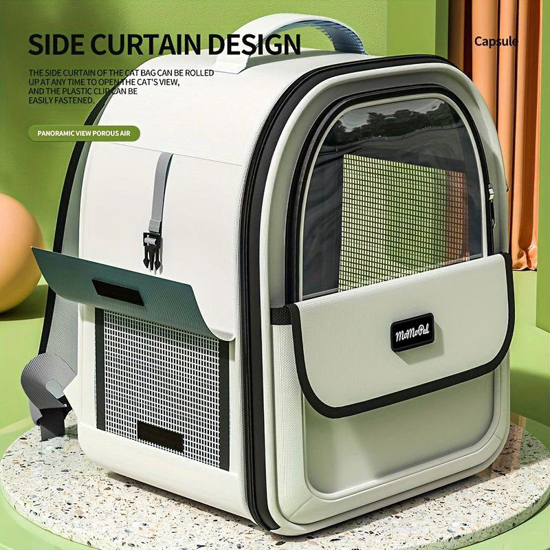 Pet supplies cat bag portable pet bag with side opening backpack for outdoor use - V.I.P Digital Presence
