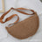 Sports Crossbody Bag Handmade Woven Dumpling Bag Breathable Semicircle Bag Versatile Rattan Bag Summer Beach Bag for Women Luxury - V.I.P Digital Presence