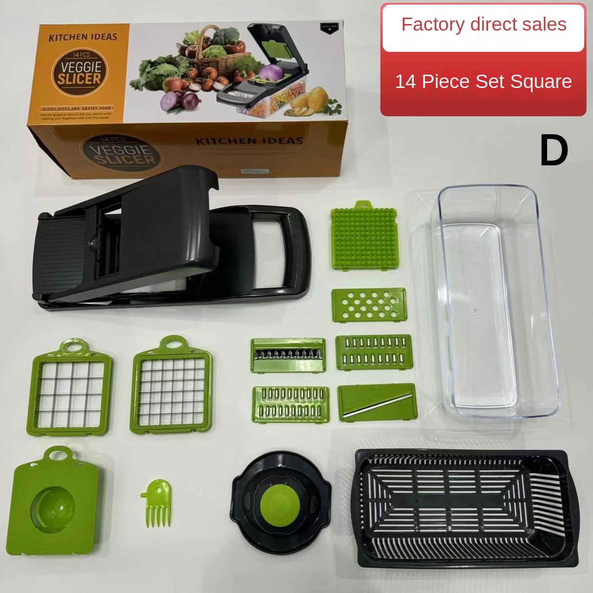 Multifunctional Vegetable Chopper Kitchen Dicer Grater Shredder Set Vegetable Cutter - V.I.P Digital Presence