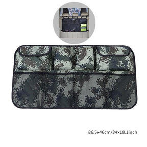 Car Rear Seat Back Storage Bag Multi Hanging Nets Pocket Trunk Bag Organizer Auto Stowing Tidying Interior Accessories Supplies - V.I.P Digital Presence