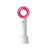 Mini Portable Fan USB Rech Mini Portable Fan USB Rechargeable Night Light Cooling Handheld Fan Three Speed - V.I.P Digital Presence
