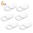 6Pcs/lot  WebCam Cover Shutter Magnet Slider Plastic For iPhone Web Laptop PC For iPad Tablet Camera Mobile Phone Privacy Sticker - V.I.P Digital Presence