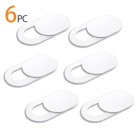 6Pcs/lot  WebCam Cover Shutter Magnet Slider Plastic For iPhone Web Laptop PC For iPad Tablet Camera Mobile Phone Privacy Sticker - V.I.P Digital Presence