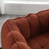 Soft Bean Bag Chair with High Resilient Foam(Chips)for living room and bedroom Comfortable Square Lazy Sofa with  Footstool - V.I.P Digital Presence