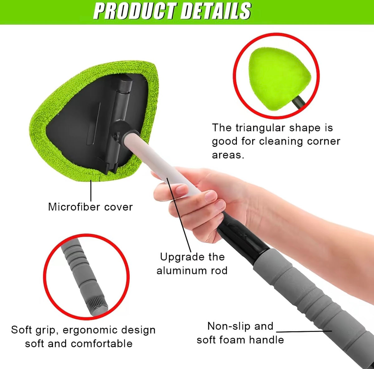 DrainFlex Car Window Cleaning Kit