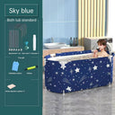 120CM Bathtubs Folding Bath Bucket Thicken Shower Barrel Adult IceTub Baby Swimming Pool Insulation Family Bathroom SPA Tub - V.I.P Digital Presence