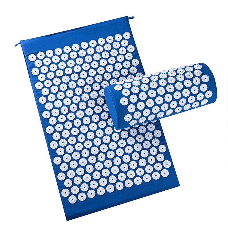 Acupressure Massager Mat Relieve Stress Pain Yoga Mat Natural Relief Stress Tension Body Massage Pillow Cushion - V.I.P Digital Presence