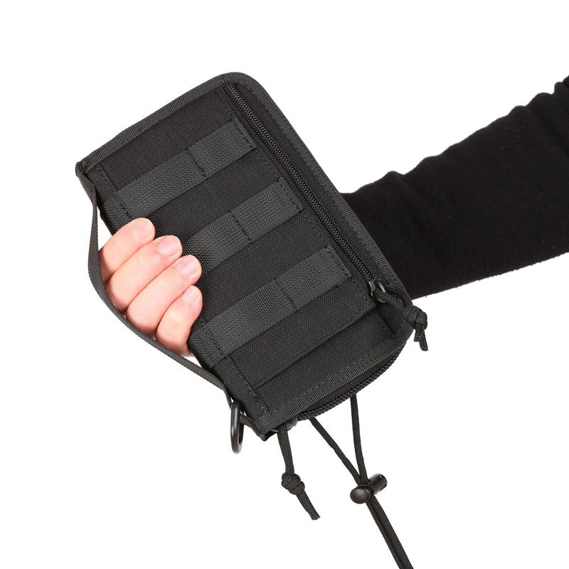 Cartera táctica Xuanwu de Ma Gaixian, estilo militar, de gran capacidad, para hombre, para exteriores, con diseño de camuflaje, funda para móvil