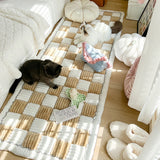 Autumn and winter plush bedside mat anti-skid chenille Mantou mat bedroom tatami sleeping carpet - V.I.P Digital Presence