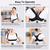 HailiCare Intelligent Vibration Voice Abdomen Correction Posture With Back Correction Belt Correction Posture - V.I.P Digital Presence