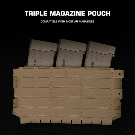 Tactical ARC V3 Molle Mag Pouch for M4/AR15, laser-cut, for hunting & airsoft. - V.I.P Digital Presence
