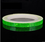 Bicycle reflective stickers mountain bike bicycle motorcycle fluorescent decal tape safety warning riding accessories - V.I.P Digital Presence
