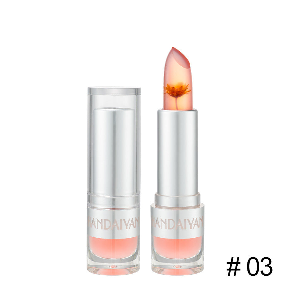 HANDAIYAN Warm Lipstick Flower Color Changing Moisturizing Lipstick Is Not Easy To Fade And Does Not Take Off Makeup - V.I.P Digital Presence