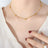 Titanium Steel Zircon Heart Necklace - V.I.P Digital Presence
