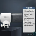 Fish tank feeder intelligent small and large capacity aquarium koi goldfish timed automatic fish feeder - V.I.P Digital Presence