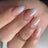 New wearable nail gradient glitter manicure patches almond-shaped nails fake nail patches - V.I.P Digital Presence
