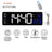Wall Clock Digital Large LED Wall Mounted Remote Remote Control Date Week Temperature Clock Dual Alarms Gym Big Wall Clock - V.I.P Digital Presence