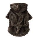 Pet Bathrob Dog Pajamas Sleeping Clothes Soft Pet Bath Drying Towel Clothes winter Warm pajamas for Puppy Dogs Quick Drying