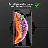 Magnetic Tempered Glass Privacy Metal Case For iphone 15 14 13 12 XR 11 Pro MAX X 7 8 6 Plus 360 Magnet Antispy Protective Cover - V.I.P Digital Presence