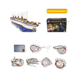 DIY building block lighting compatible with LEGO 10294 Titanic LED lights - V.I.P Digital Presence