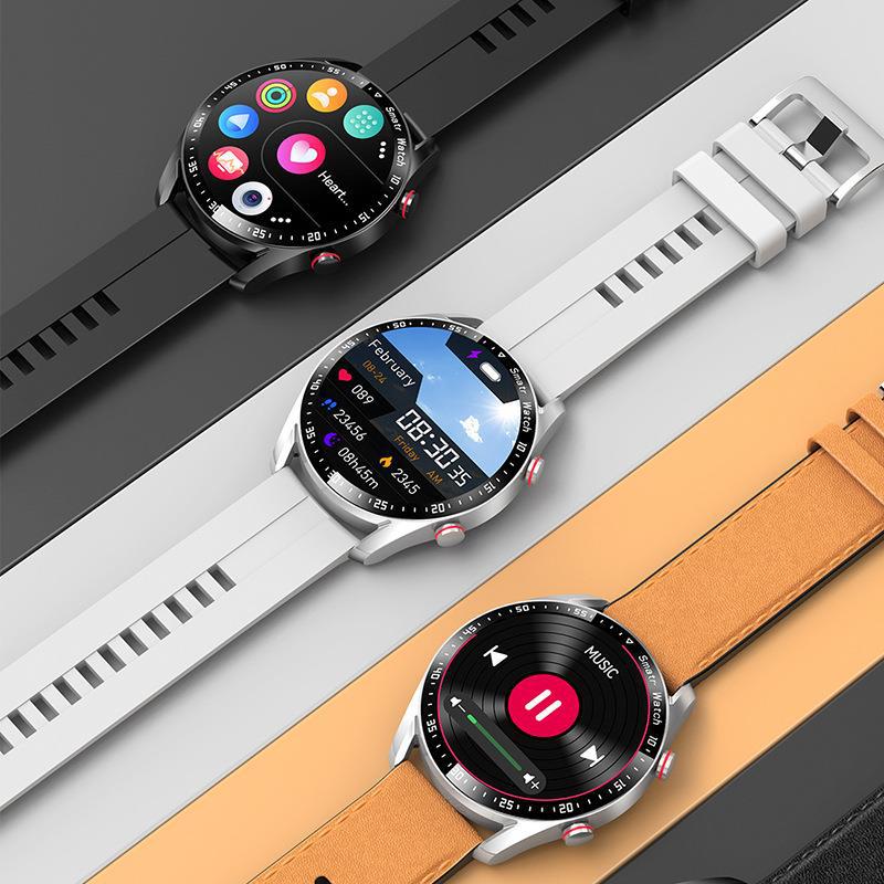 HW20 Smart Watch ECG+PPG Business Stainless Steel Strap 1.46 Large Screen Bluetooth Call Smart Watch - V.I.P Digital Presence