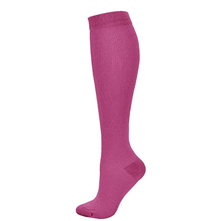 Medium tube solid color compression socks jump rope sports socks pressure socks student calf socks pressure socks - V.I.P Digital Presence