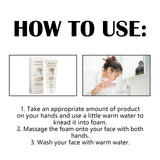 Rice Scrub Foam, Deeply Clean Firming Pores Repair Facial Dull Skin Shine White Face - V.I.P Digital Presence