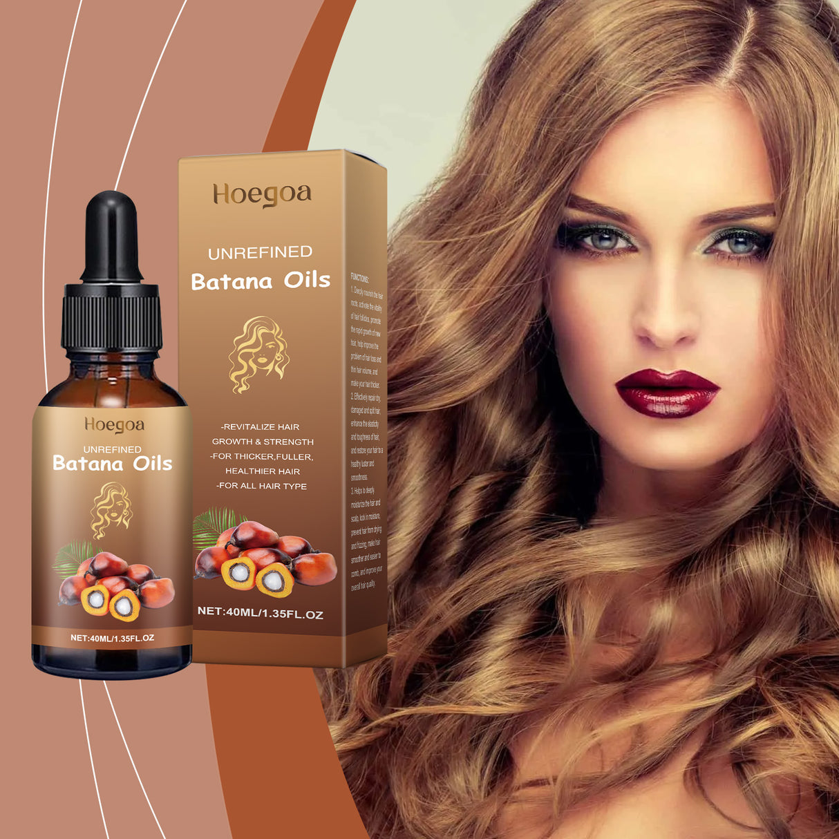Batana Hair Care Oil Repair Dry And Irritated Hair, Moisturize Scalp And Smooth Daily Massage Hair Care Oil - V.I.P Digital Presence