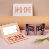18-color Desert Rose Matte Pearlescent Eyeshadow Palette Earth Color Multi-purpose Color Eyeshadow Palette - V.I.P Digital Presence