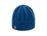 European and American retro style diamond grid coarse needle knitted hat for men and women, fashionable autumn and winter knitted hat - V.I.P Digital Presence