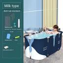 120CM Bathtubs Folding Bath Bucket Thicken Shower Barrel Adult IceTub Baby Swimming Pool Insulation Family Bathroom SPA Tub - V.I.P Digital Presence