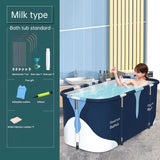 120CM Bathtubs Folding Bath Bucket Thicken Shower Barrel Adult IceTub Baby Swimming Pool Insulation Family Bathroom SPA Tub - V.I.P Digital Presence