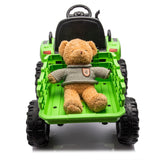 Children's electric tractor toy, powered by 24V battery, 200w * 2 motor 1.86-4.97MPH/remote control three speed adjustable - V.I.P Digital Presence
