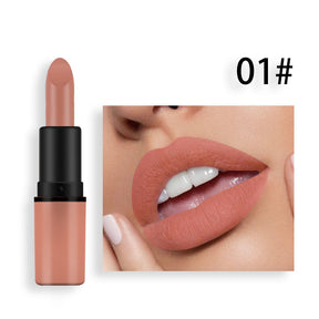 Matte Lipstick Bean Paste Plum Color Sexy Red Nude Beige Brown Red Bullet Lipstick - V.I.P Digital Presence