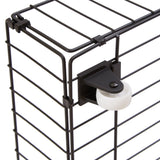 Large metal bed frame with wooden headboard and USB foot pedal, charging station, 2 drawers, LED lights, no need for box spring - V.I.P Digital Presence