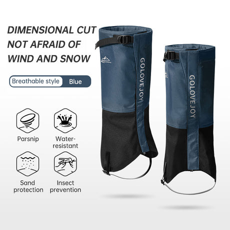 Hiking Skiing Leg Guard Foot Cover Men and Women Winter Outdoor Cold Warm Thickening Waterproof Wear-resistant Leg Cover - V.I.P Digital Presence
